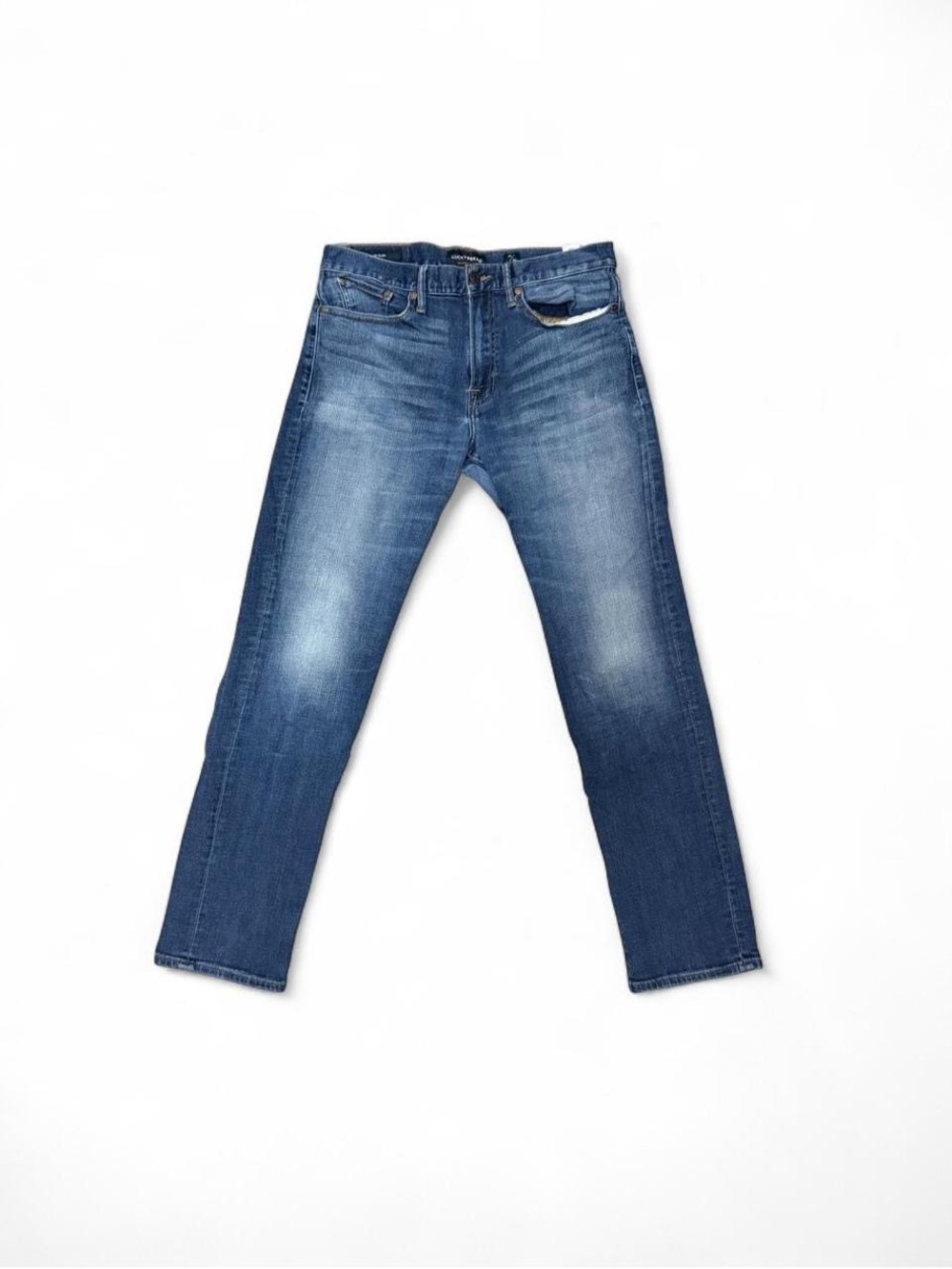 Lucky Brand 121 Slim Jeans Men’s 33x32 Medium Wash Stretch Denim Normcore